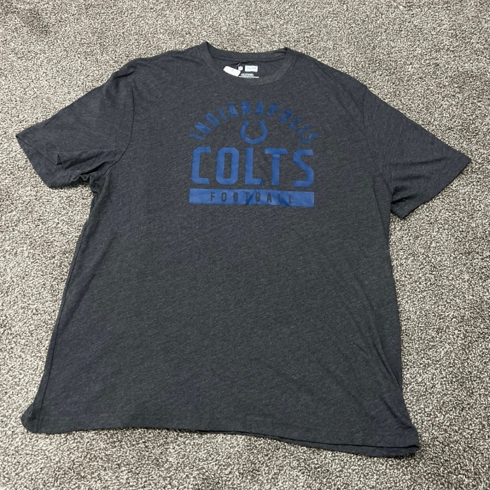 NWT Indianapolis Colts Dark Gray T-Shirt